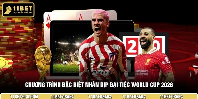 Chương trình đặc biệt nhân dịp đại tiệc World Cup 2026